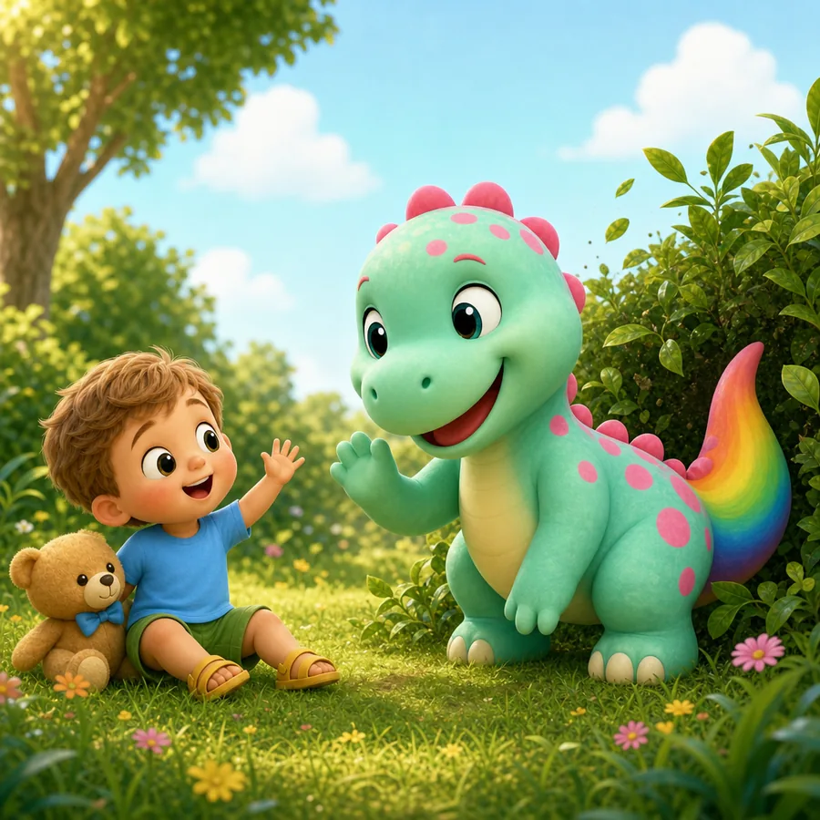 Aventura con dinosaurios página de ejemplo 2