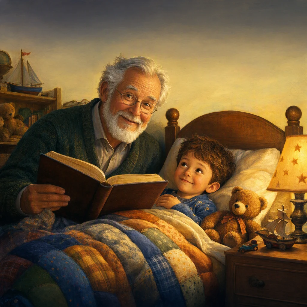 La noche que dormí en casa de los abuelos