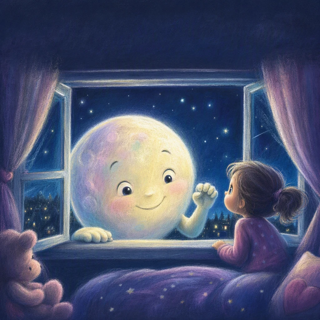 Un paseo con la luna