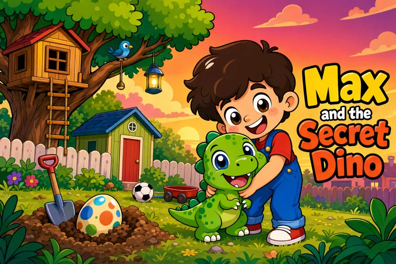 Voorbeeld: Max y el dinosaurio secreto
