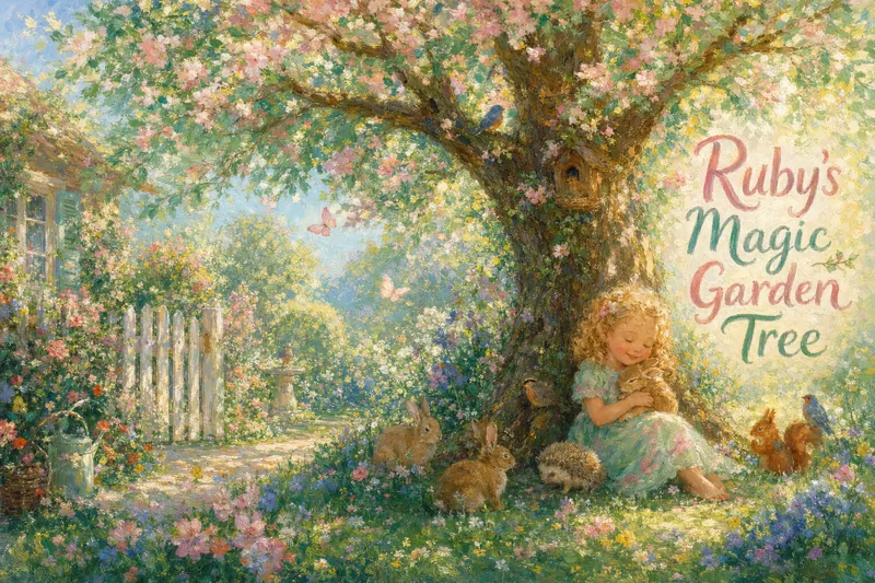 Voorbeeld: El árbol mágico del jardín de Ruby