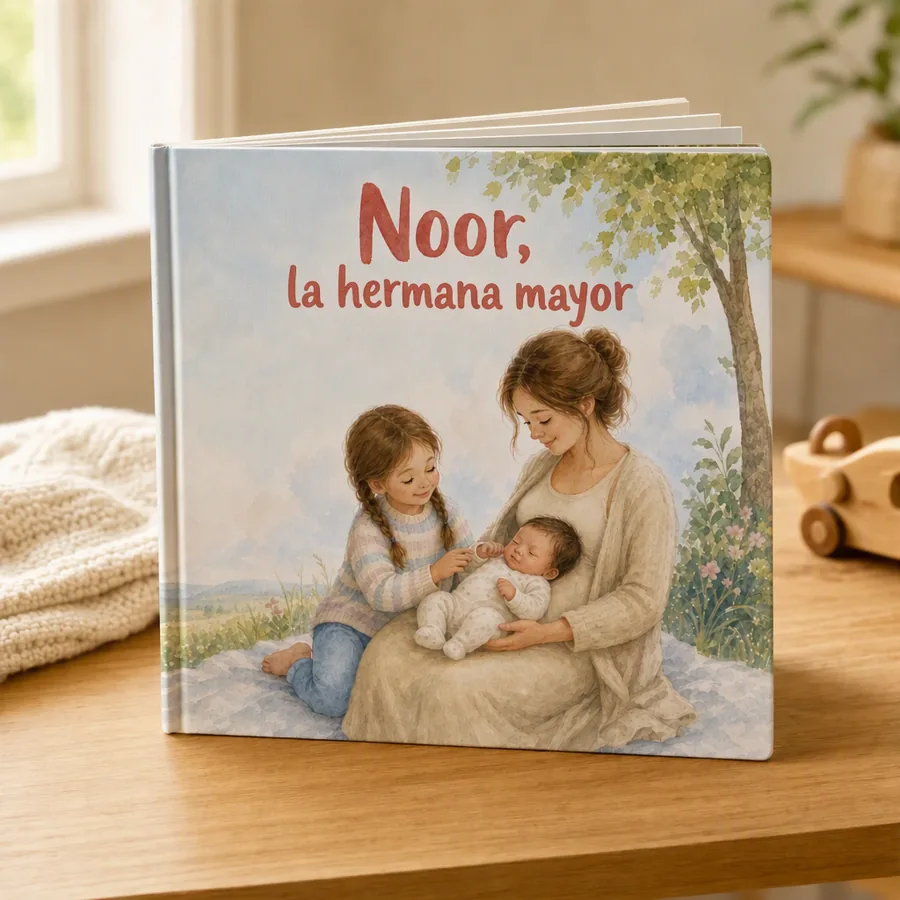 Libro personalizado como regalo de nacimiento